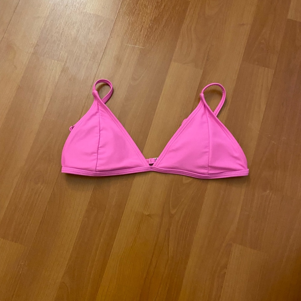 HOT PINK BATHING SUIT TOP